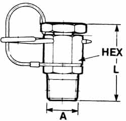 Voss - 1/8 Thread, 6,000 Max psi, NPT and BSPT - 26mm Long, Pressure Tests - Benchmark Tooling