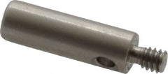 Fowler - M2 Female and Male Connection, 3mm Stem Diameter, Stainless Steel, CMM Stylus Extension - 10mm Overall Length, 4mm Outer Diameter, For Use with CMM Touch Trigger Probes - Benchmark Tooling