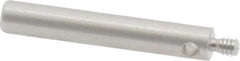 Fowler - M2 Female and Male Connection, 3mm Stem Diameter, Stainless Steel, CMM Stylus Extension - 20mm Overall Length, 4mm Outer Diameter, For Use with CMM Touch Trigger Probes - Benchmark Tooling