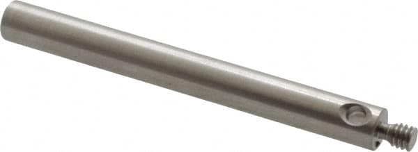 Fowler - M2 Female and Male Connection, 3mm Stem Diameter, Stainless Steel, CMM Stylus Extension - 30mm Overall Length, 4mm Outer Diameter, For Use with CMM Touch Trigger Probes - Benchmark Tooling