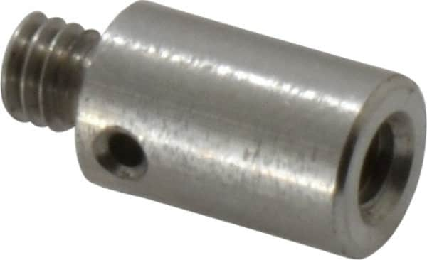 Fowler - M3 Female, M4 Male, Stainless Steel, CMM Thread Adapter - 10mm Long - Benchmark Tooling