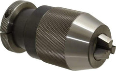 Albrecht - JT6, 1/32 to 1/2" Capacity, Steel Tapered Mount Drill Chuck - Keyless, 2" Sleeve Diam, 3.56" Open Length - Exact Industrial Supply