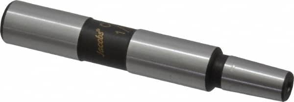 Jacobs - 1/2 Inch Shank Diameter, JT1 Mount Taper, Drill Chuck Arbor - Jacobs Taper Mount - Exact Industrial Supply