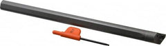 Kennametal - 0.54" Min Bore Diam, 8" OAL, 1/2" Shank Diam, GCBIW Indexable Boring Bar - 5" Max Bore Depth, WP.. Insert, Screw Holding Method - Benchmark Tooling