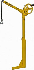 Sky Hook - 500 Lb Load Capacity, Steel Sky Hook Crane - Receiver Hitch Crane - Benchmark Tooling