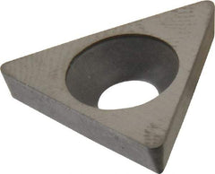 Made in USA - 1/2" Inscribed Circle, Triangle Shim for Indexables - Carbide, 1/8" Thick, PTP Shim Style, Positive Rake - Benchmark Tooling