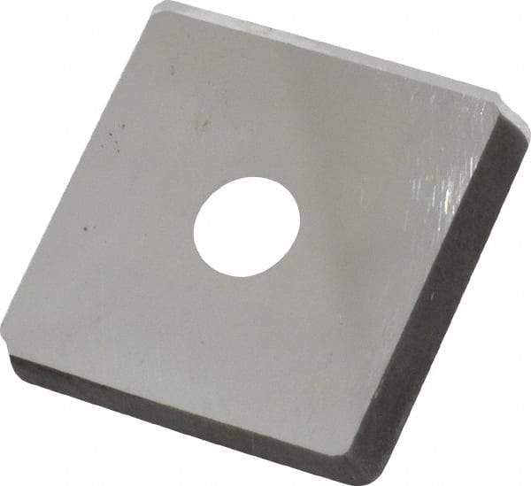 Made in USA - 3/4" Inscribed Circle, Square Shim for Indexables - Carbide, 1/8" Thick, PSQ Shim Style, Positive Rake - Benchmark Tooling
