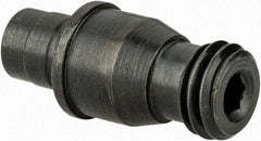 Made in USA - NL-46, 1/2" Inscribed Circle, 3/32" Hex Socket, 1/4-28 Thread, Negative Lock Pin for Indexable Turning Tools - 0.67" OAL - Benchmark Tooling