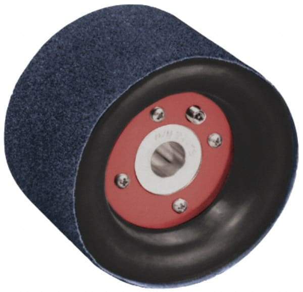 Dynabrade - 2-3/4" Wide Power Sander Pneumatic Wheel - 5" Diam - Benchmark Tooling