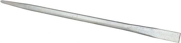 Made in USA - 24" OAL Chrome Pry Bar - 3/4" Wide - Benchmark Tooling