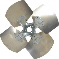 Made in USA - 12" Blade Diam, Commercial Fan Blade - Counterclockwise Rotation, 4 Blades - Benchmark Tooling