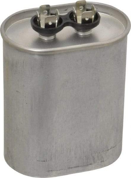 Value Collection - 40 Microfarad Motor Capacitor - 440 Volts, 2.91" Wide x 1.91" Deep x 4-3/4" High - Benchmark Tooling