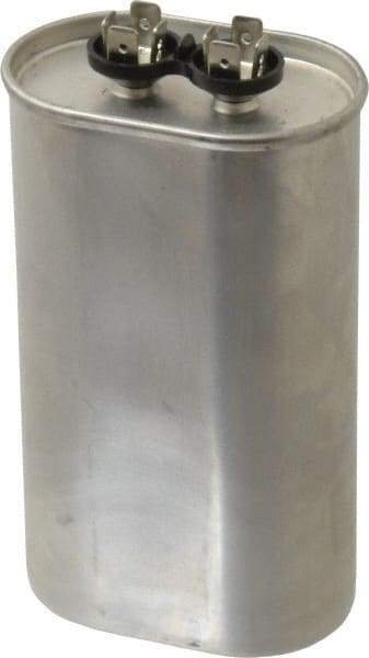 Value Collection - 45 Microfarad Motor Capacitor - 440 Volts, 2.91" Wide x 1.91" Deep x 4-3/4" High - Benchmark Tooling
