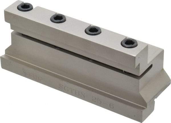 Iscar - Tool Block Style SGTBN, 1-1/4" Blade Height, 4.33" OAL, Indexable Cutoff Blade Tool Block - 0.98" Shank Height, 0.79" Shank Width, Series Self Grip T-Cut - Benchmark Tooling
