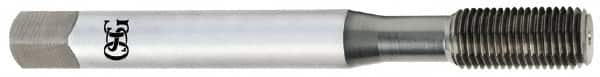 OSG - 3/8-24 UNF H12 Thread Limit Plug Thread Forming Tap - Cobalt, TiCN Finish, 2-15/16" OAL, 1-1/4" Thread Length, Right Hand Thread, Series HY-PRO NRT - Benchmark Tooling