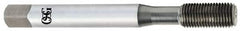 OSG - #6-32 UNC H4 Thread Limit Modified Bottoming Thread Forming Tap - Cobalt, TiCN Finish, 2" OAL, 11/16" Thread Length, Right Hand Thread, Series HY-PRO NRT - Benchmark Tooling