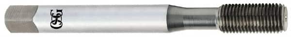 OSG - 3/8-24 UNF H5 Thread Limit Bottoming Thread Forming Tap - Powdered Metal High Speed Steel, TiCN Finish, 2-15/16" OAL, 1-1/4" Thread Length, Right Hand Thread, Series EXOTAP NRT - Benchmark Tooling