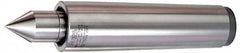 Royal Products - MT5 Taper Shank, 1-3/4" Head Diam 3,125 Lb Capacity Live Center - 4,500 Max RPM, 3/16" Head Length, 1.0938" Point Diam, 2" Point Len, 2,340 Lb Max Workpc, 8-1/16" OAL, Standard Point - Benchmark Tooling