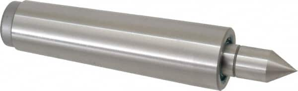 Royal Products - MT4 Taper Shank, 1.231" Head Diam 1,835 Lb Capacity Live Center - 4,500 Max RPM, 3/16" Head Length, 5/8" Point Diam, 1-3/8" Point Len, 1,400 Lb Max Workpc, 5-15/16" OAL, Standard Point - Benchmark Tooling