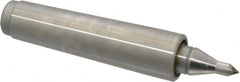 Royal Products - MT3 Taper Shank, 15/16" Head Diam 575 Lb Capacity Live Center - 5,000 Max RPM, 0.55" Point Diam, 1.1563" Point Len, 260 Lb Max Workpc, 4-27/32" OAL, 1/4" Tip Diam, Long Point - Benchmark Tooling