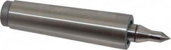 Royal Products - MT4 Taper Shank, 1.231" Head Diam 1,015 Lb Capacity Live Center - 4,500 Max RPM, 5/8" Point Diam, 1-3/8" Point Len, 580 Lb Max Workpc, 5-15/16" OAL, 3/8" Tip Diam, Long Point - Benchmark Tooling