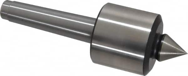 Royal Products - MT2 Taper Shank, 1.68" Head Diam 4,120 Lb Capacity Live Center - 5,000 Max RPM, 1.56" Head Length, 3/4" Point Diam, 7/8" Point Len, 390 Lb Max Workpc, 5-1/4" OAL, Standard Point - Benchmark Tooling