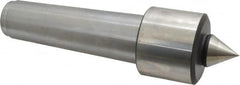 Royal Products - MT5 Taper Shank, 2.45" Head Diam 5,740 Lb Capacity Live Center - 4,500 Max RPM, 2.03" Head Length, 1-1/8" Point Diam, 1-3/16" Point Len, 750 Lb Max Workpc, 8-13/16" OAL, Standard Point - Benchmark Tooling