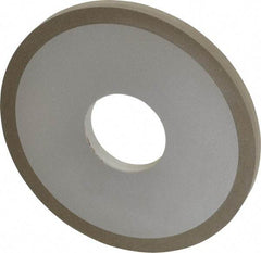 Norton - 4" Diam x 1-1/4" Hole x 1/4" Thick, 150 Grit Surface Grinding Wheel - Diamond, Type 1A1, Very Fine Grade, Resinoid Bond - Benchmark Tooling
