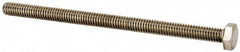 Value Collection - 5/16-18 UNC, 5" Length Under Head Hex Head Cap Screw - Fully Threaded, Grade 316 Stainless Steel, Uncoated, 1/2" Hex - Benchmark Tooling