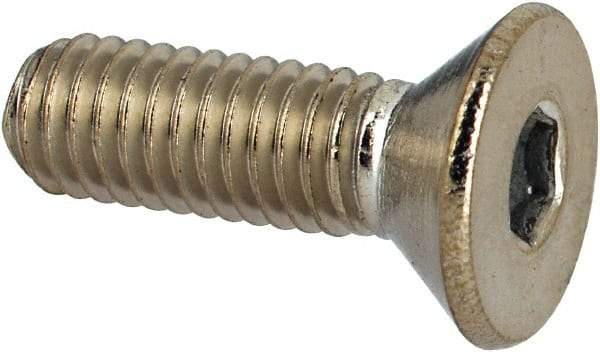 Value Collection - #10-32 UNF Hex Socket Drive, 82° Flat Screw - Grade 316 Stainless Steel, 5/8" OAL - Benchmark Tooling