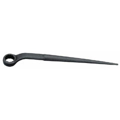 Martin Tools - 1-5/8", 12 Point, Black Finish, Single End, Spud Handle Box Wrench - Benchmark Tooling