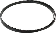 Starrett - 4 TPI, 11' 9" Long x 3/8" Wide x 0.025" Thick, Welded Band Saw Blade - Carbon Steel, Toothed Edge, Raker Tooth Set, Flexible Back, Contour Cutting - Benchmark Tooling