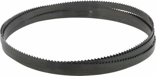 Starrett - 6 TPI, 11' 8" Long x 1/2" Wide x 0.025" Thick, Welded Band Saw Blade - Carbon Steel, Toothed Edge, Raker Tooth Set, Flexible Back, Contour Cutting - Benchmark Tooling