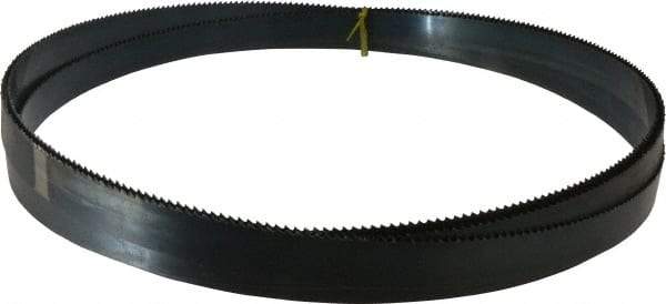 Starrett - 6 TPI, 19' 6" Long x 1" Wide x 0.035" Thick, Welded Band Saw Blade - Carbon Steel, Toothed Edge, Raker Tooth Set, Flexible Back, Contour Cutting - Benchmark Tooling