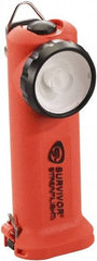 Streamlight - White LED Bulb, 175 Lumens, Industrial/Tactical Flashlight - Orange Plastic Body, 1 4.8 V\xB6Sub-C NiCad Battery Included - Benchmark Tooling