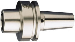 HAIMER - 3mm Hole Diam, HSK63F Taper Shank Shrink Fit Tool Holder & Adapter - 80mm Projection, 10mm Nose Diam, 9mm Clamping Depth, 25,000 RPM - Exact Industrial Supply