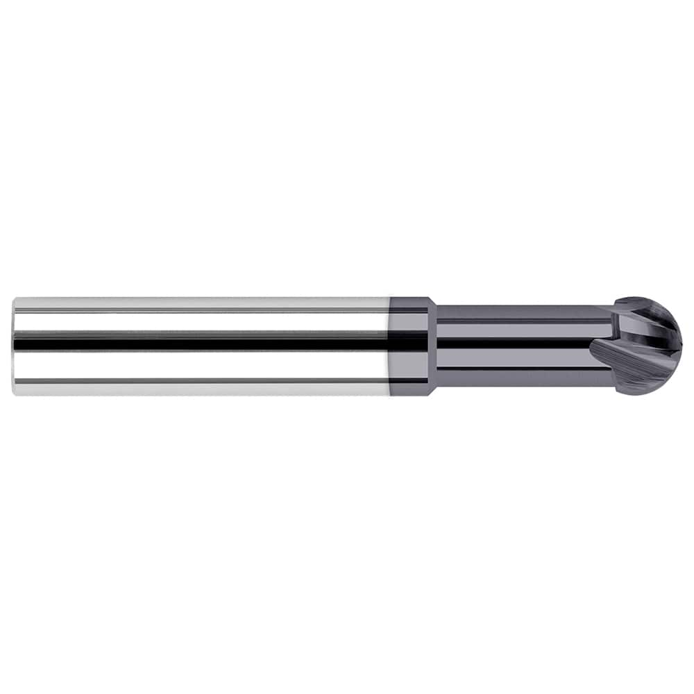 Harvey Tool - 5/32" Diam 220° Wrap Angle 0.105" LOC 4-Flute AlTiN Finish Undercut End Mill - Exact Industrial Supply