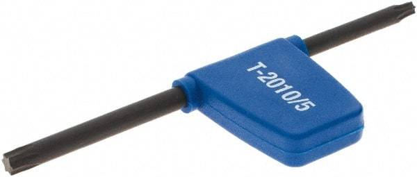 Iscar - T20 Torx Drive, Key for Indexable Grooving and Toolholder - Compatible with Insert Screws - Benchmark Tooling