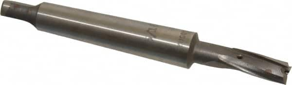 Value Collection - 5/16" Diam, 3 Flutes, Morse Taper Shank, Interchangeable Pilot Counterbore - Benchmark Tooling