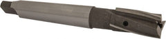 Value Collection - 25/32" Diam, 3 Flutes, Morse Taper Shank, Interchangeable Pilot Counterbore - Benchmark Tooling