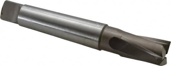 Value Collection - 15/16" Diam, 3 Flutes, Morse Taper Shank, Interchangeable Pilot Counterbore - Benchmark Tooling