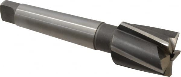 Value Collection - 1-15/16" Diam, 5 Flutes, Morse Taper Shank, Interchangeable Pilot Counterbore - Benchmark Tooling