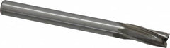 25/64″ Diam, 3/8″ Shank, Diam, 3 Flutes, Straight Shank, Interchangeable Pilot Counterbore 4-1/16″ OAL, 3-1/16″ OAL Shank, Bright Finish, High Speed Steel