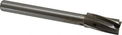 Value Collection - 45/64" Diam, 1/2" Shank, Diam, 3 Flutes, Straight Shank, Interchangeable Pilot Counterbore - Benchmark Tooling