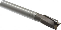 Value Collection - 57/64" Diam, 3/4" Shank, Diam, 3 Flutes, Straight Shank, Interchangeable Pilot Counterbore - Benchmark Tooling