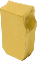 Sumitomo - WCF3A AC225 Grade, 0.1181" Cutting Width, Carbide Cutoff Insert - 8° Right Hand Lead Angle, 0.0078" Cnr Rad, Al2O3 Coated, Single End - Benchmark Tooling