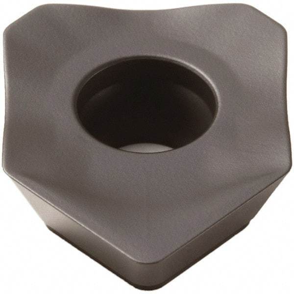 Seco - SEEX1204 M14 Grade T350M Carbide Milling Insert - TiCN/Al2O3 Finish, 0.187" Thick, 1/2" Inscribed Circle - Benchmark Tooling