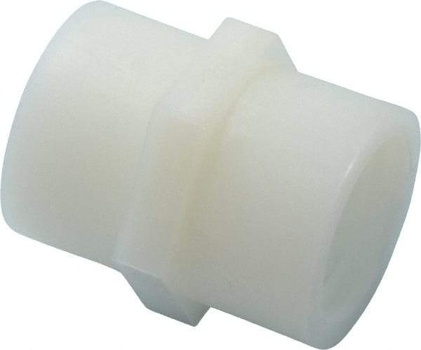 Green Leaf - 1/2" Nylon Plastic Pipe Coupling - FIPT x FIPT End Connections - Benchmark Tooling