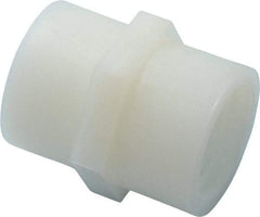 Green Leaf - 1/2" Nylon Plastic Pipe Coupling - FIPT x FIPT End Connections - Benchmark Tooling