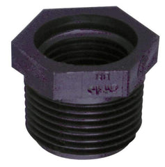 Green Leaf - 2 x 1-1/2" Nylon Plastic Pipe Reducer Bushing - MPT x FPT End Connections - Benchmark Tooling